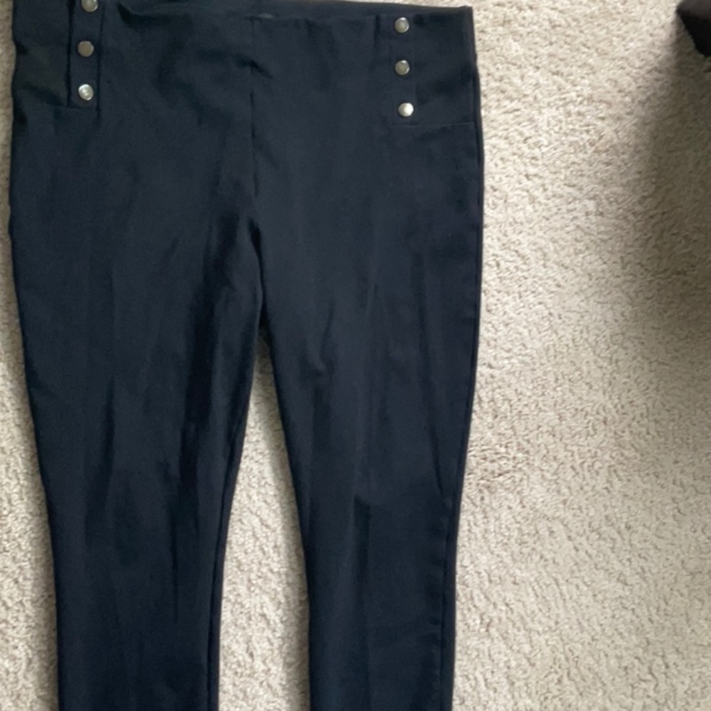 Ann Taylor Black Straight Leg